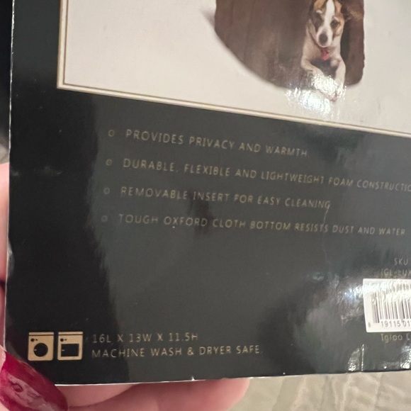 Pawsh Pet Igloo Gray - Small pet NWT - Picture 6 of 6